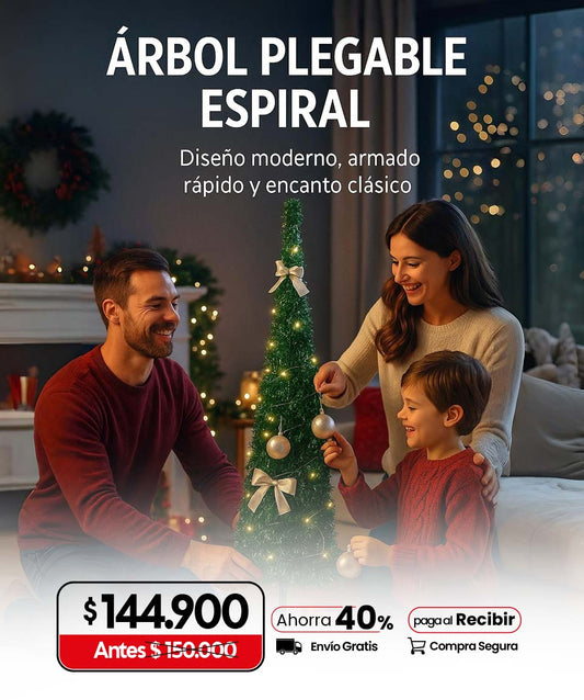 Arbol plegable Navideño decorativo